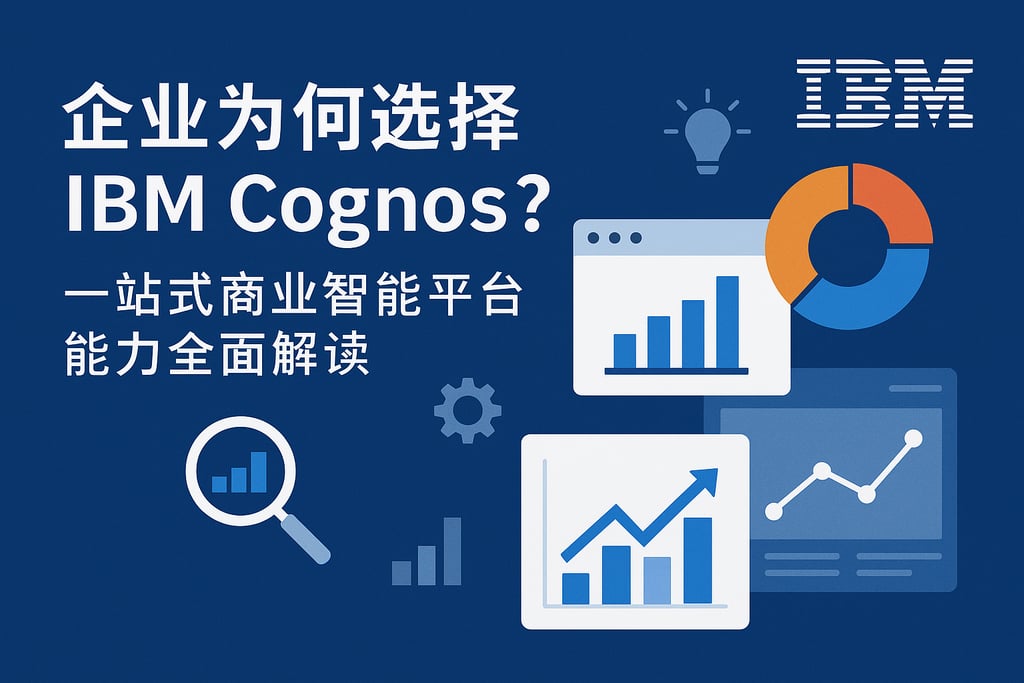 企业为何选择IBM Cognos？一站式商业智能平台能力全面解读